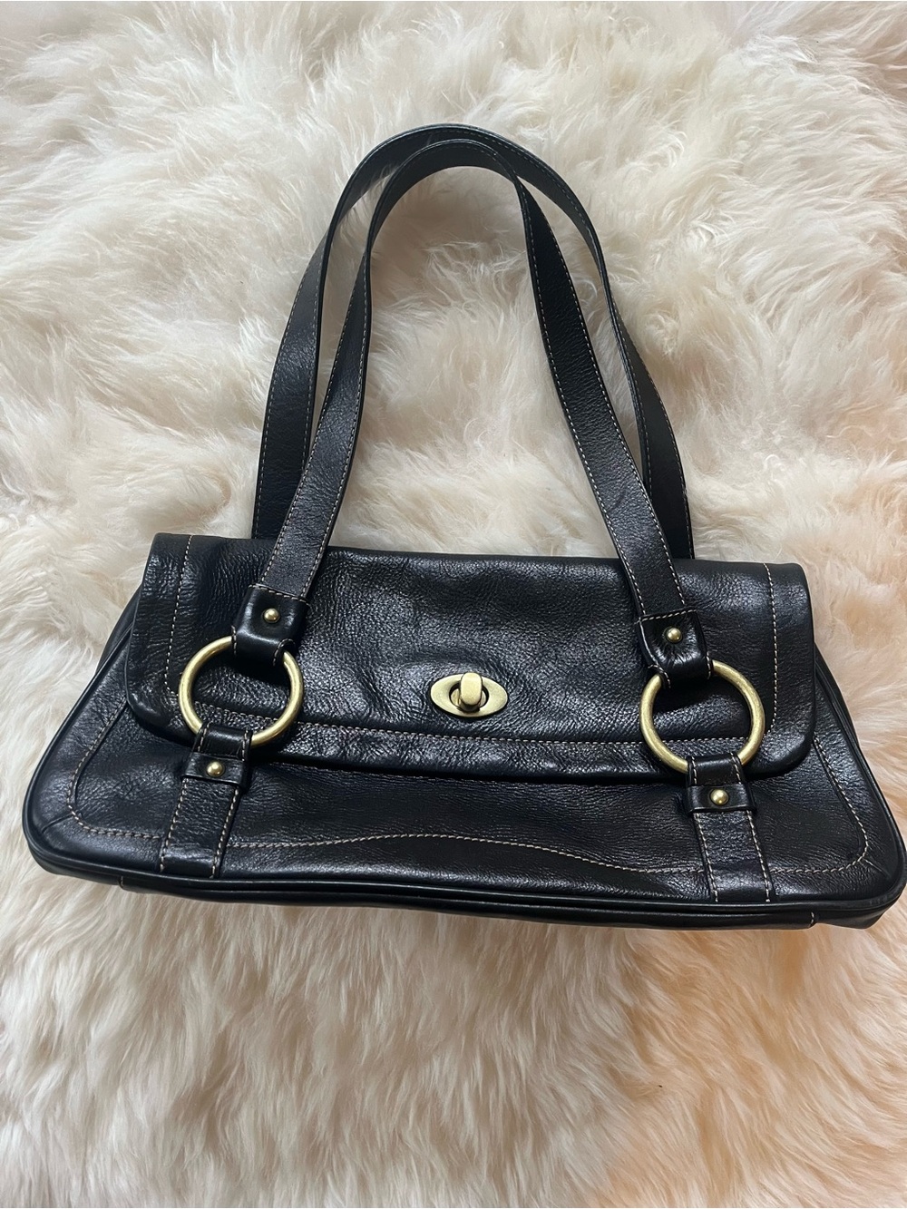 VINTAGE KENNETH COLE LEATHER BAG ❤️